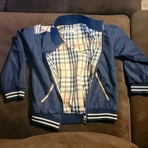 kids small sz 18months burberry jacket
